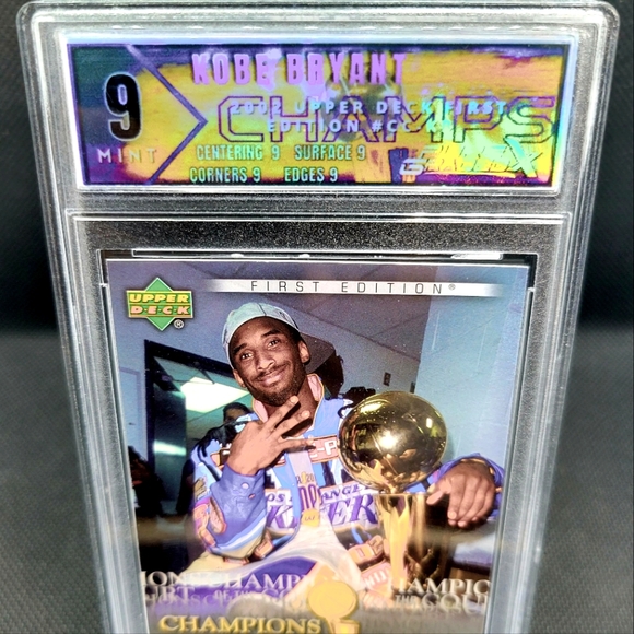 2007 Upper Deck First Edition KOBE BRYANT Champions of the Court PGX 9 Mint - Picture 2 of 5
